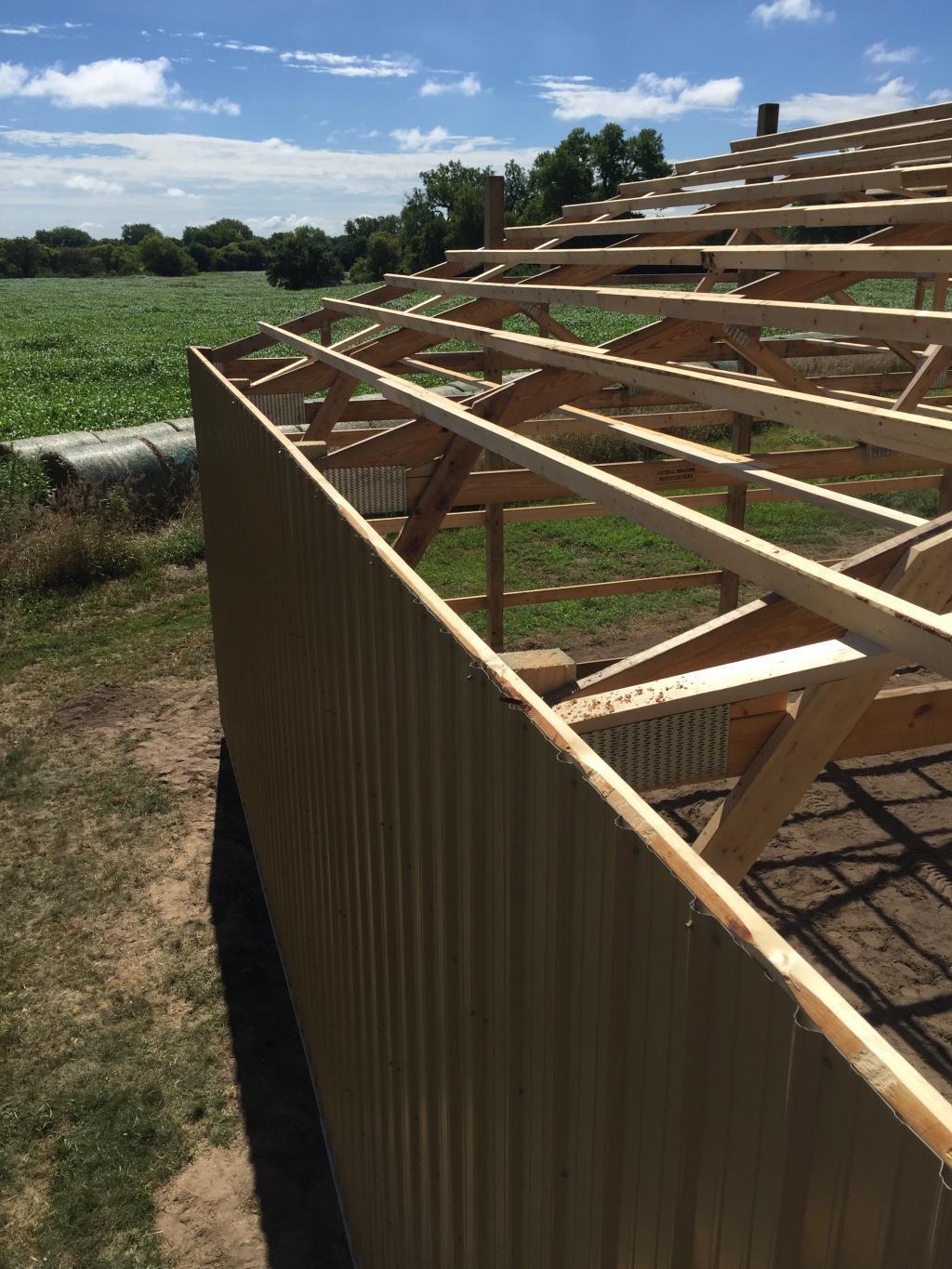 Steel Horse Pole Barn